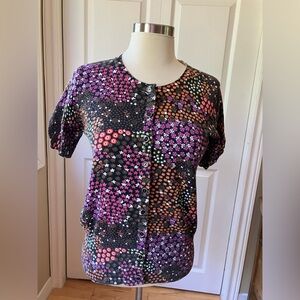 EUC Grace print cardigan